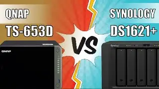 Synology DS1621+ vs QNAP TS -653D NAS Comparison