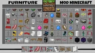FURNITURE ADDONS MOD TUTORIAL! (100% LEGIT) MINECRAFT