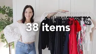 Building My SUMMER Capsule Wardrobe 2025 (Minimal Closet & Style)