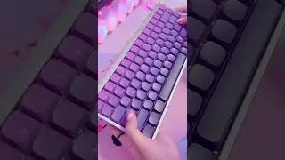 my thinnest mechanical keyboard yet!! 🤯 It’s the XVX L75!  #asmr #keyboardasmr