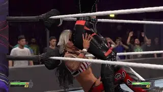 WWE 2K22 Gameplay - Rhea Ripley StinkFace
