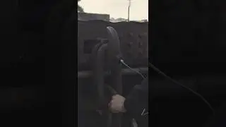 The sound of a train carriage coupling 