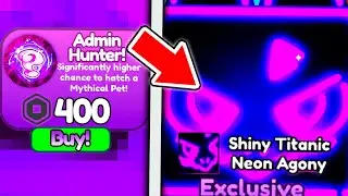 ✨*ЧТО?* ТОЛЬКО 1% ЗНАЕТ ЭТИ СЕКРЕТНЫЕ СПОСОБЫ ЧТОБЫ ПОЛУЧИТЬ TITANIC NEON AGONY В PET SIMULATOR X!✨