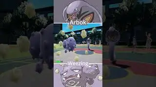 ARBOK vs WEEZING | Team Rocket Pokémon Battle #pokemon