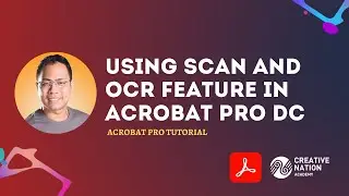 Using Scan and OCR Feature in Acrobat Pro DC