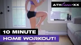 10 Minute HOME Workout for Women - NO Equipment Needed!