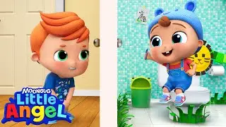 Oops! Locked In! - Potty training Song | Little Angel Kids Songs & Nursery Rhymes @LittleAngel