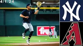 New York Yankees Highlights: vs Arizona Diamondbacks | 4/1/24