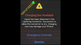 How to Fix Liquid in Lightning Connector on iPhone