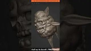 Sculpting creature in blender #charactermodeling #art #zbrush #blender #blendertutorial #digitalart