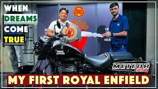 My First Royal Enfield | 2024 Royal Enfield Meteor 350 Fireball Black