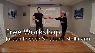 Jordan Frisbee & Tatiana Mollmann: HOW TO DANCE A PERFECT TOSS-OUT in WEST COAST SWING [free]