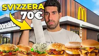 IL MC DONALD'S PIÙ COSTOSO al MONDO - Mc Svizzera, Lugano