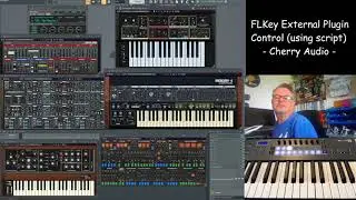 Automating Cherry Audio Plugins in FL Studio using a Novation FL Key keyboard with a custom script!