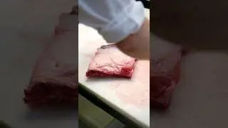 How to Cut Beef Short Ribs #butcher #beef #meat