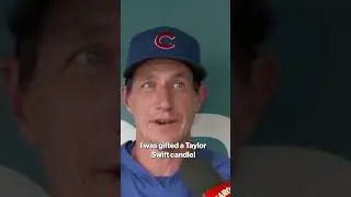 Taylor Swift 🕯️ behind Cubs' hot streak? | #shorts