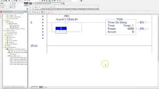 Intro into TON Instruction in RSLogix 5000