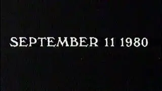 ABC News - World News Tonight - News On A Different 9/11 (Complete Broadcast, 9/11/1980) 📺