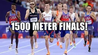 Men's 1500 Meter Finals Were CRAZY || Cole Hocker V. Josh Kerr & Jakob Ingebrigtsen - Paris Olympics