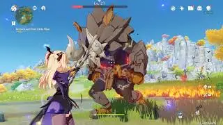 Genshin Impact - Mini Boss Battles Gameplay