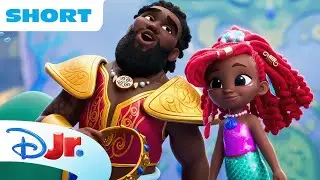 Disney Jr.’s Ariel Mermaid Tales Short #3 🧜🏾‍♀️  | Palace Puzzle | NEW SHORTS | @disneyjunior