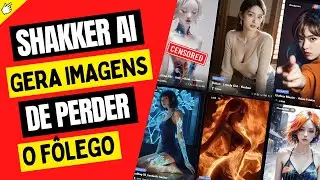 🤐Como Criar Imagens SEM CENSURA usando o SHAKKER AI!