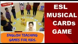 170 -  Musical cards flashcard Game for kids