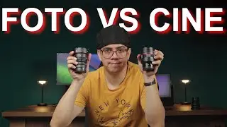 Lentes de FOTOGRAFÍA vs Lentes de CINE! Todas las diferencias!