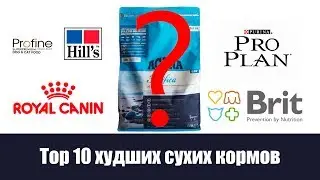 10 сухих кормов которые я никогда не куплю