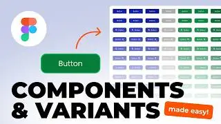 Complex Figma Components & Variants Made Easy | Tutorial