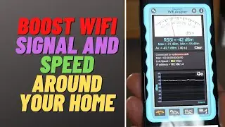 Boost WIFI Signal and Speed Around Your Home