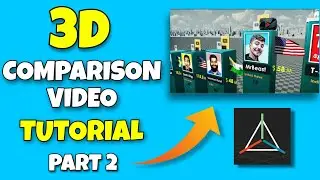 3d comparison video kaise banaye Part 2 | How to Make Comparison Video