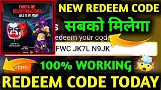 Free Fire Redeem Code Today 11 May 2022 | New Redeem Code Free Fire | Redeem Code New Today