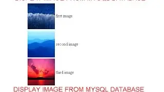 display image from mysql database in php in hindi