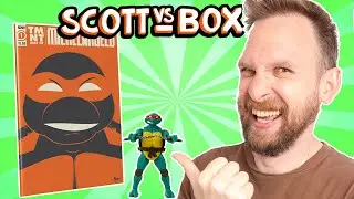 TMNT Best of Michelangelo IDW Comic Book & Action Figure Unboxing