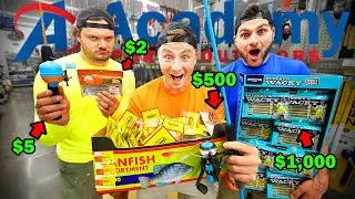 $100 VS $1,000 Budget Fishing Challenge (Big Fish!)