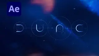 How to Create a Dune Logo Animation in After Effects