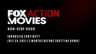 Fox Action Movies Asia (Indonesia) Continuty July 28,2021 (3 months before shutting down)