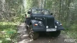 18.08.24 за грибами по лёгкому off-road на ГАЗ 69.