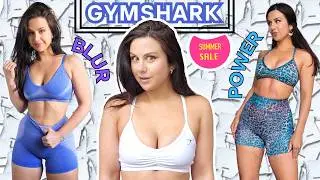 GYMSHARK POWER VERSUS BLUR! WHICH IS BETTER FOR YOU? | NEW GYMSHARK TRY ON HAUL REVIEW #gymshark