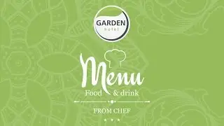 Menu Garden hotel