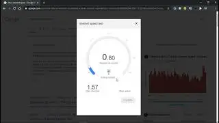 Check internet speed without any App or website