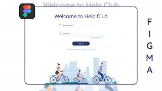 Web Sign Up Design using Figma | Figma Tutorial | Web Login Page Design in Figma | Design in Figma