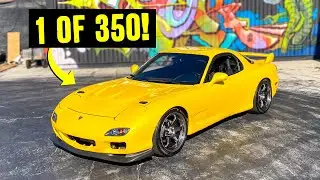 Vin's 69th car?! Rare CYM RX-7 gets the Gtechniq Treatment