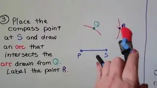 Geometry 6.4d, Construct a Rhombus with a compass & straightedge