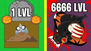 ЭВОЛЮЦИЯ ЗОМБИ ЖИВОТНЫХ! - Mope.io
