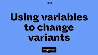 Using variables to change variants