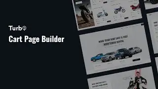 Cart page builder Turbo -Woocommerce Booking Theme