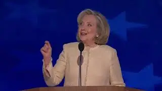 Hillary Clinton at Democratic National Convention: The future is here