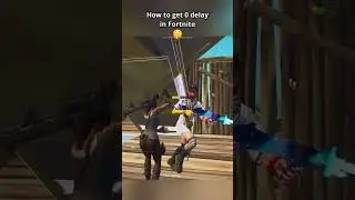 How to get 0 delay in Fortnite! 🤩 